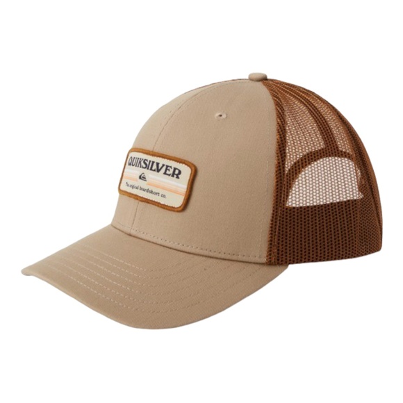 Quiksilver Authentic Snapback Trucker Hat Adjustable Cap - Picture 2 of 6